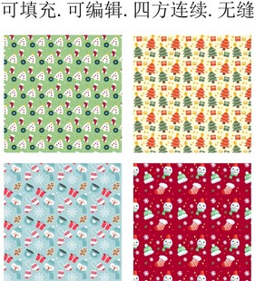 圣诞图案      圣诞雪人 