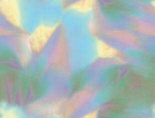 梦幻多彩抽象植物图案