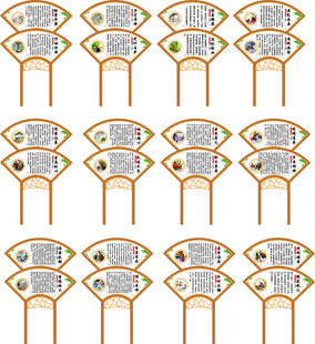 复古风格指示牌图案集合