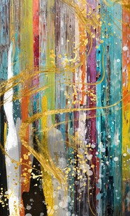 抽象油画