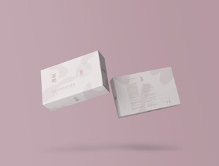 包装盒样机抑菌包装盒效果图