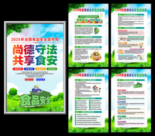 全国食品安全宣传周海报