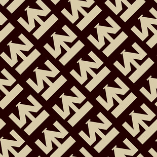 几何字母重复图案纹理