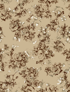 复古碎花布料纹理图案