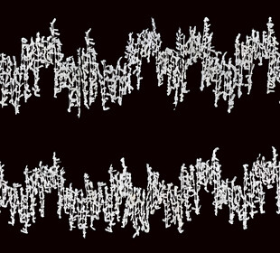 白色花纹图案装饰元素