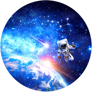 圆形星空