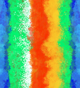 多彩条纹水彩抽象背景