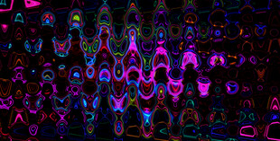 炫彩抽象 霓虹图案 酒吧艺术背