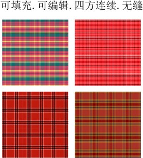 格子图案       格子面料