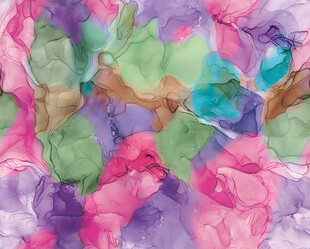 多彩水彩抽象纹理图案