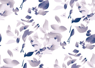 淡紫色水彩花卉图案背景