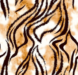虎纹图案纹理背景