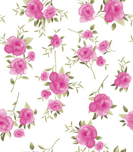 粉色花卉图案背景纹理