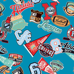 多彩运动品牌标志集合