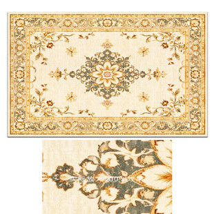 欧式花纹客厅地毯地垫