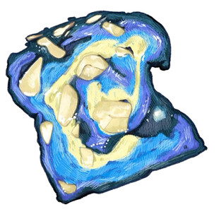 抽象艺术风格的多彩图案