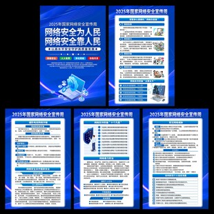 网络安全宣传海报