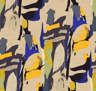 抽象几何图案艺术纹理