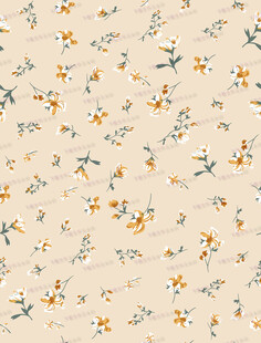 小清新花卉图案背景图