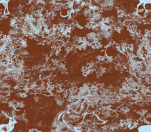 棕底白色斑驳纹理图案