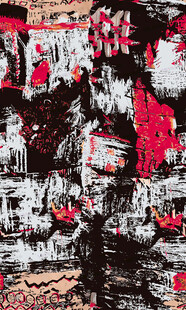 抽象涂鸦艺术图案