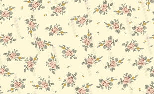 复古碎花花卉背景图案