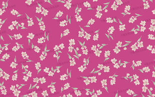 粉色花卉图案背景纹理