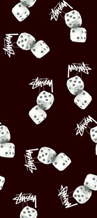 黑白简约几何图案背景