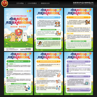 世界狂犬病日宣传展板