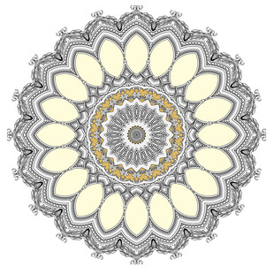 欧式古典花纹边框