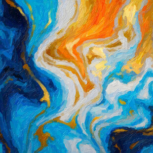 抽象油画装饰画