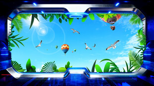 蓝天白云软膜吊顶