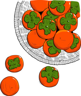 柿柿如意 矢量图