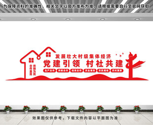 党建引领文化墙