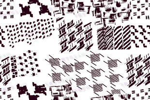 几何图案拼接纹理设计