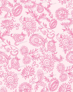 粉色花卉图案背景纹理