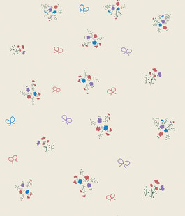 多彩小花图案背景