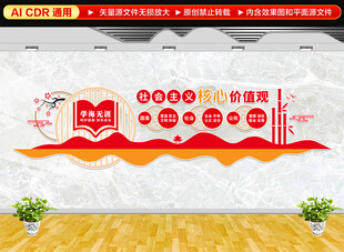 核心价值观文化墙
