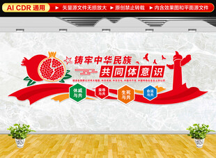 铸牢中华民族共同体意识文化墙