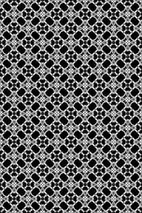 黑白几何花纹图案