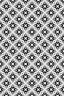 黑白几何花纹图案