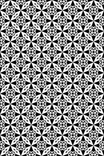 黑白几何花纹图案背景