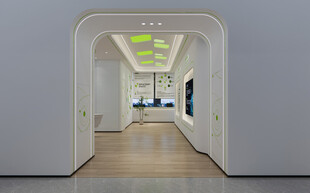 现代简约风走廊空间