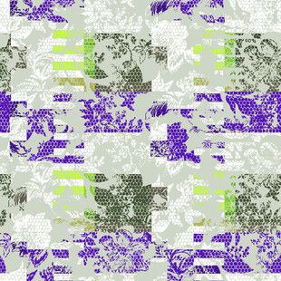 抽象多彩几何图案纹理