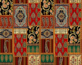 传统中式复古花纹图案