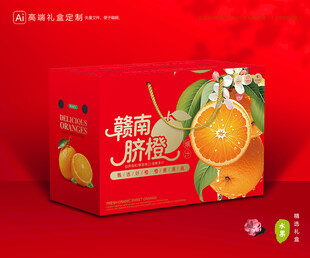 赣南脐橙包装 橙子礼盒