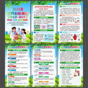2025年世界心脏日海报
