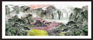 大厅山水画 