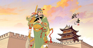 关羽画像关公画像