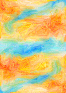 多彩抽象水彩纹理背景